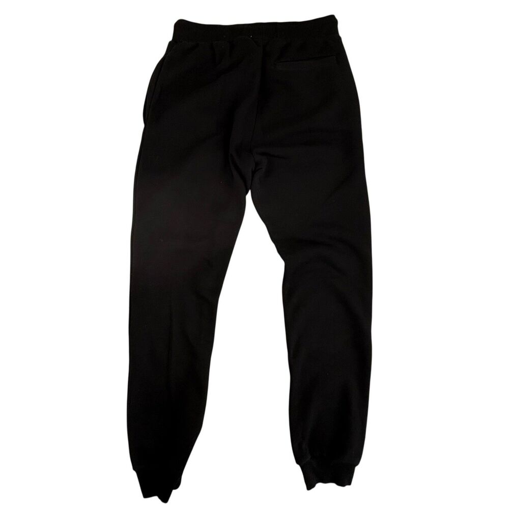 Smoke Rise Split Jogger Sweatpant Men Small Leave Me Alone Embroidered Devil - Picture 5 of 12